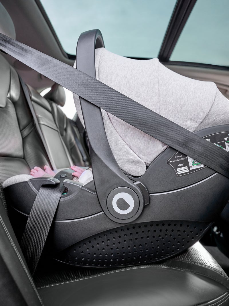 Cosi LIONELO Moxie i-Size - Tessuto di bamb? - Leggero - Seggiolino auto 40-87 cm - Gruppo 0+ Rosa - Kiabi