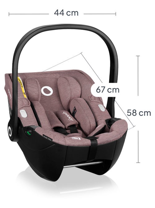 Cosi LIONELO Moxie i-Size - Tessuto di bamb? - Leggero - Seggiolino auto 40-87 cm - Gruppo 0+ - Kiabi Cosi LIONELO Moxie i-Size - Tessuto di bamb? - Leggero - Seggiolino auto 40-87 cm - Gruppo 0+ - Kiabi