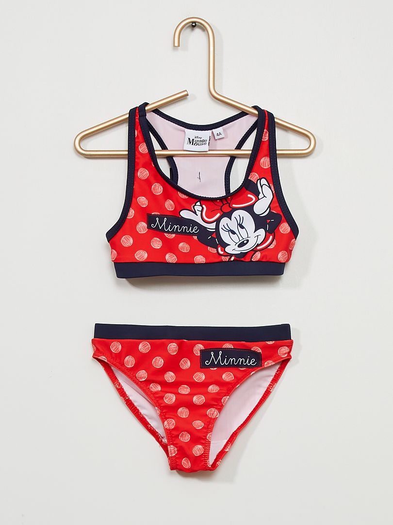 Costume 2 pezzi 'Minnie' 'Disney' rosso - Kiabi