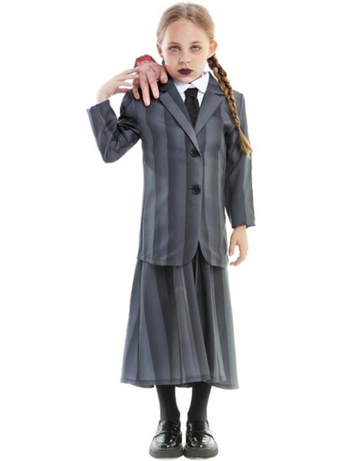 Costume a righe della divisa scolastica gotica - Kiabi