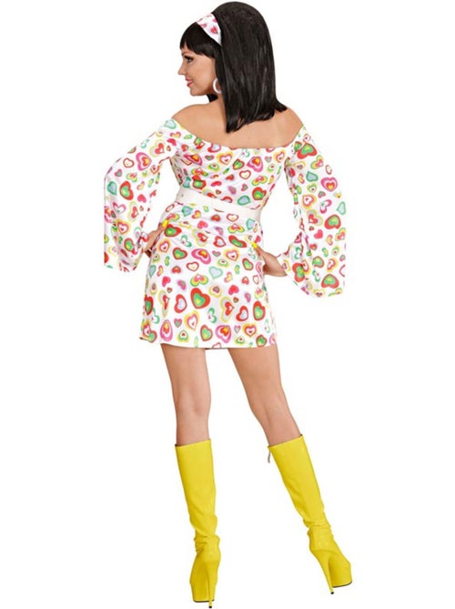 Costume a tema cuori anni '70 - Kiabi