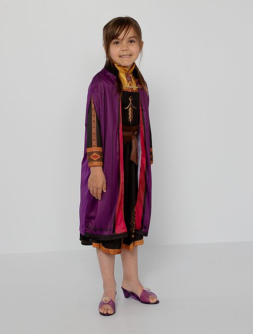 Costume 'Anna' di 'Frozen II' - stampato nero - Kiabi - 25.00€