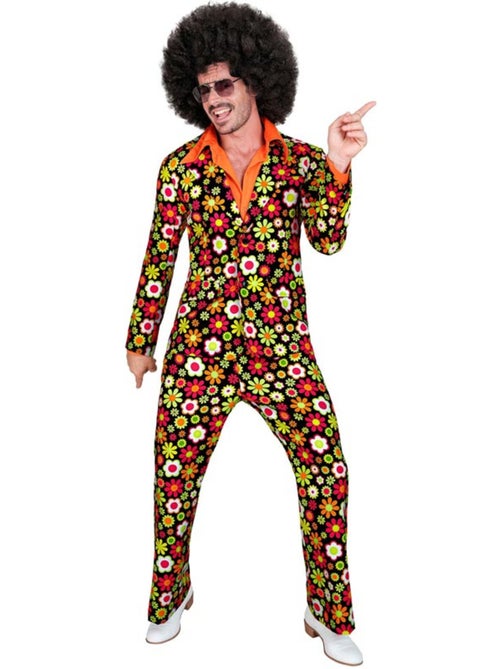 Costume anni '60 Fiori scuri - Kiabi