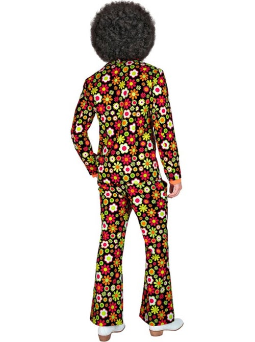 Costume anni '60 Fiori scuri - Kiabi
