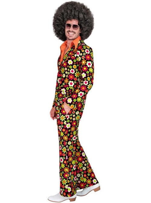 Costume anni '60 Fiori scuri - Kiabi