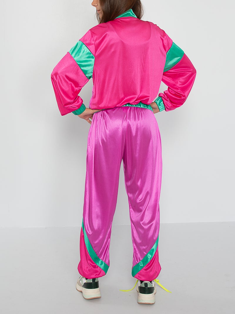 Costume anni '80 rosa/verde - Kiabi