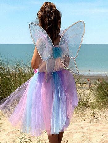 Costume bambina abito da fata con ali apolline - Labay