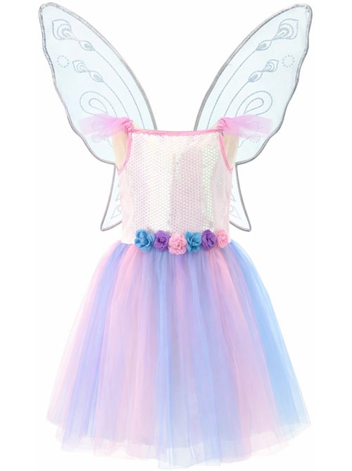 Costume bambina abito da fata con ali apolline | Labay - Kiabi