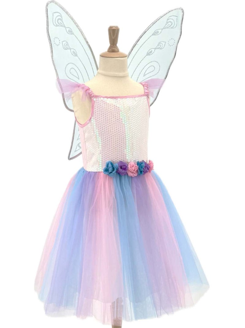 Costume bambina abito da fata con ali apolline | Labay Blu - Kiabi
