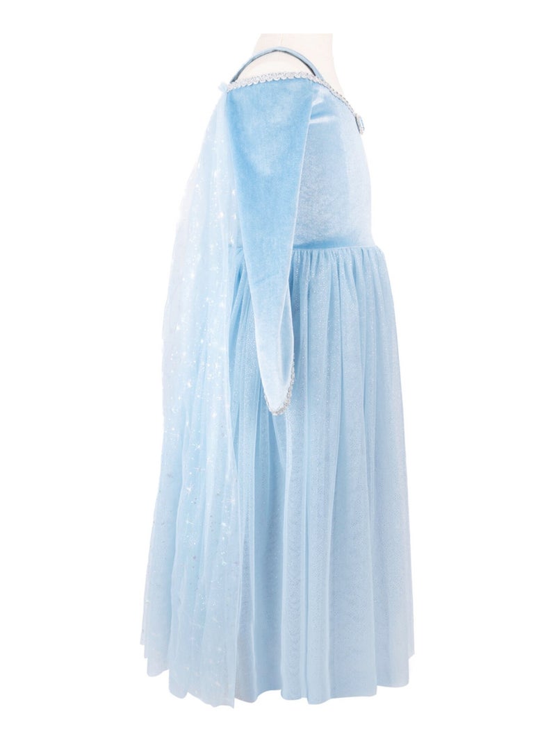 Costume bambina abito principessa regina delle nevi in velluto | great pretenders | great pretenders Blu - Kiabi