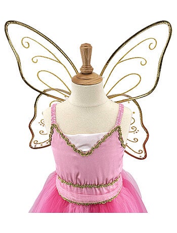 Costume bambina fata noa con ali dorate | Labay