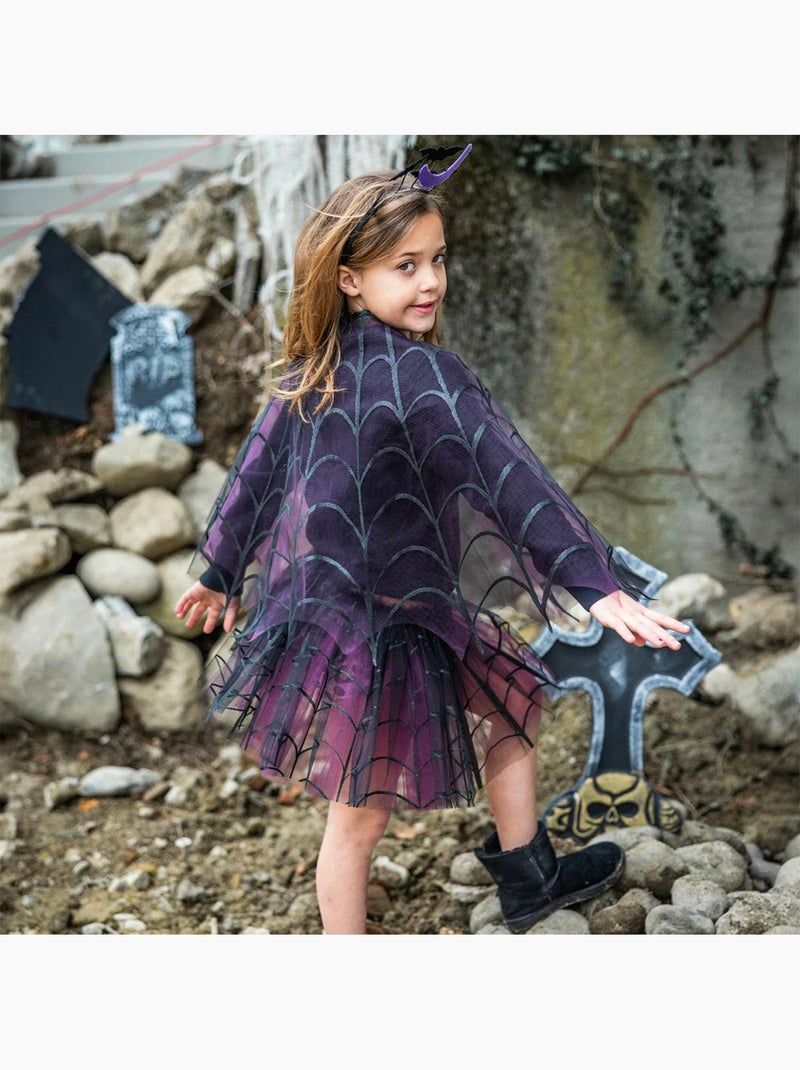Costume bambina tutu e mantello da strega | great pretenders | great pretenders Viola - Kiabi