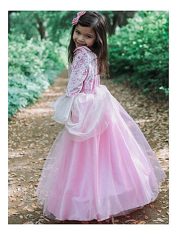 Costume bambino abito da principessa rosa e oro - Great Pretenders