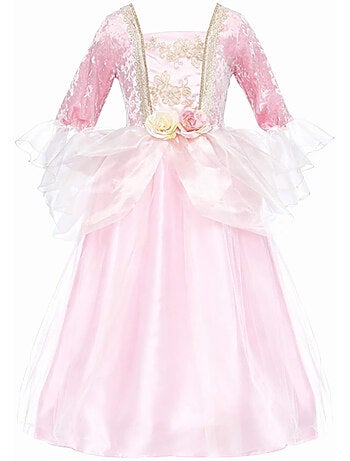 Costume bambino abito da principessa rosa e oro - Great Pretenders