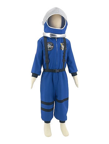 Costume bambino astronauta cosmonauta neil con casco | Labay