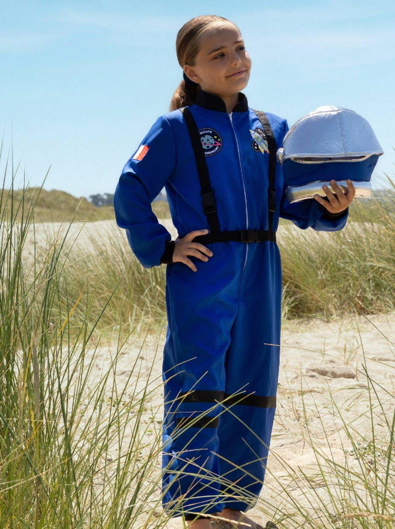 Costume bambino astronauta cosmonauta neil con casco | labay | labay Blu - Kiabi