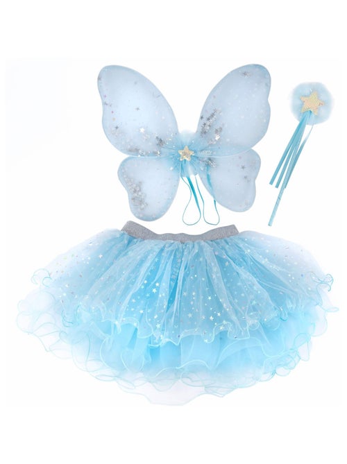 Costume bambino fata, gonna, ali e bacchetta | Great Pretenders - Kiabi