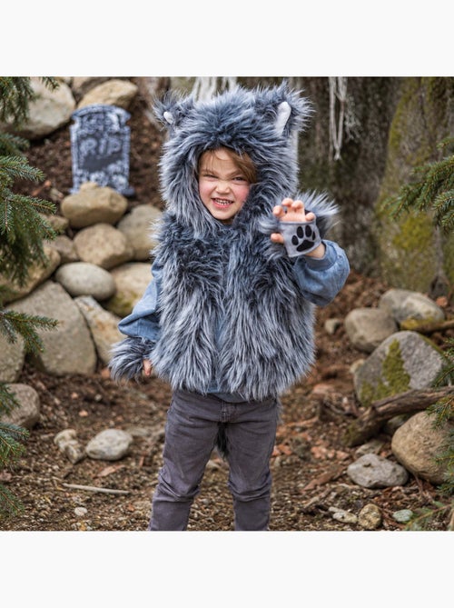 Costume bambino giacca lupo con guanti | great pretenders | great pretenders - Kiabi