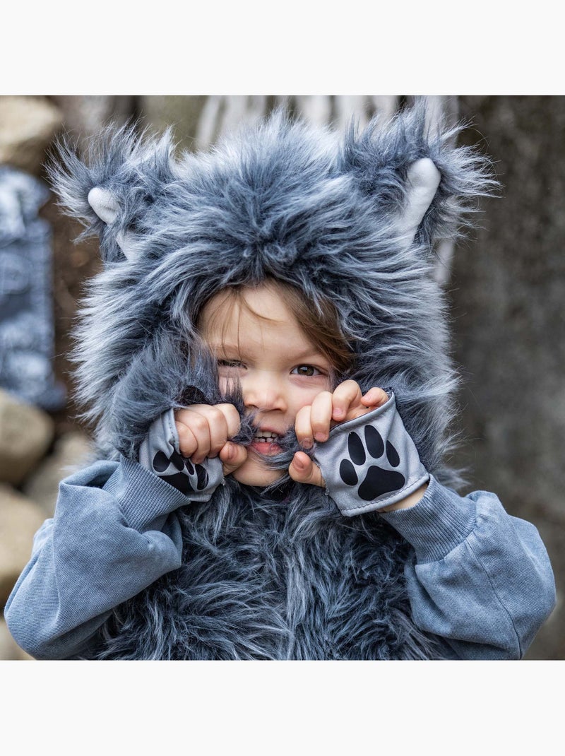 Costume bambino giacca lupo con guanti | great pretenders | great pretenders Grigio - Kiabi