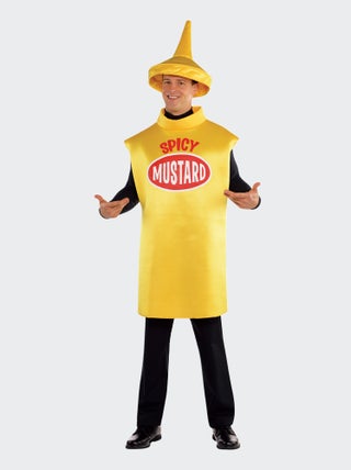 Costume bottiglia di senape