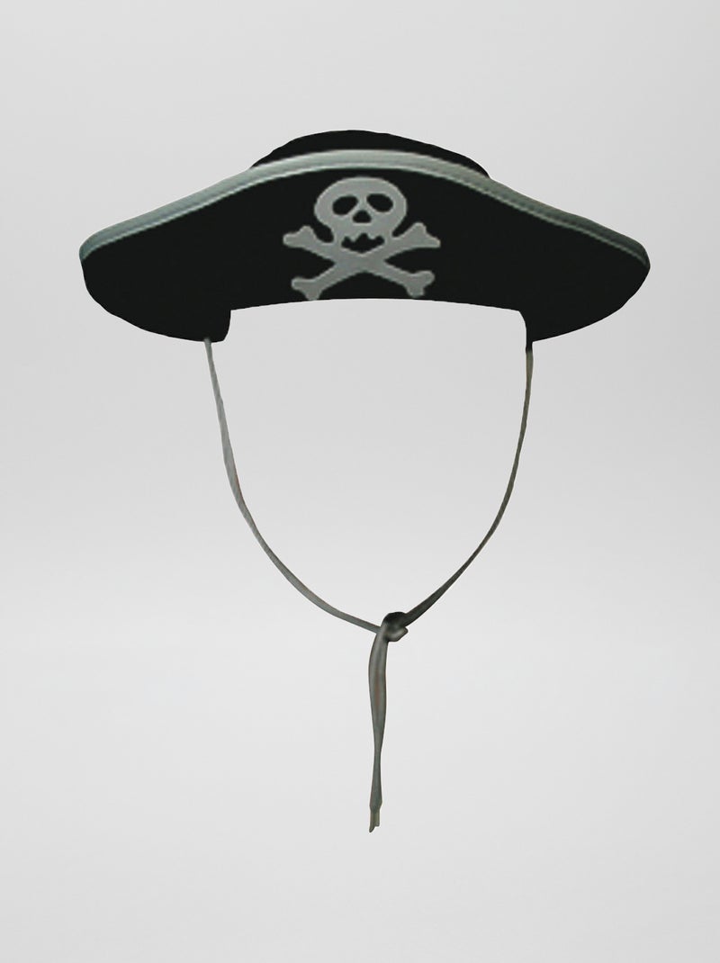 Costume cappello da pirata nero - Kiabi