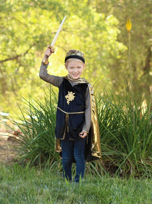 Costume cavaliere tunica mantello e corona per bambini | great pretenders | great pretenders - Kiabi
