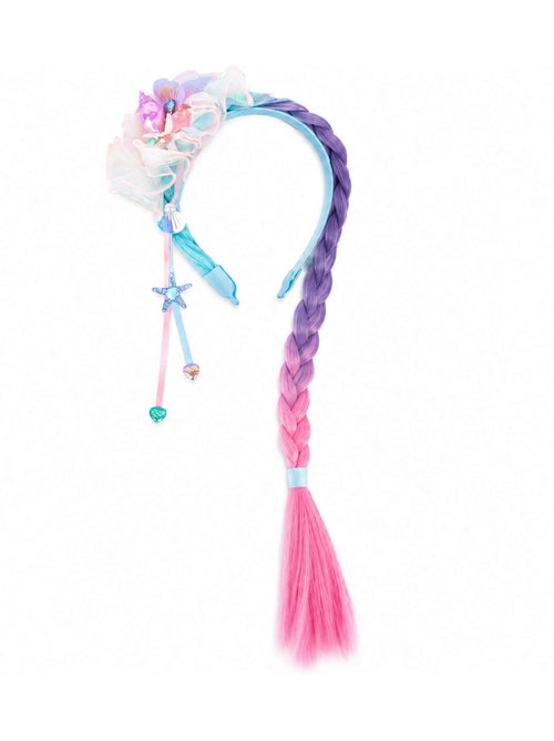 Costume cerchietto sirena per bambini con lunga treccia | Great Pretenders - Kiabi