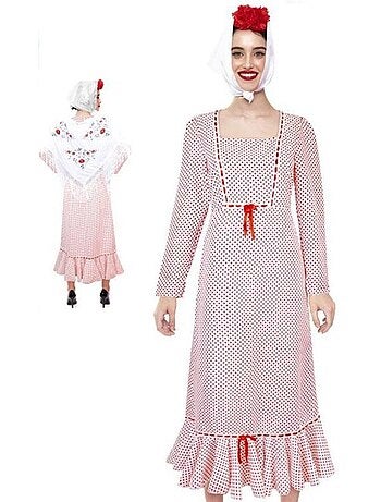 Costume classico da Chulapa a pois