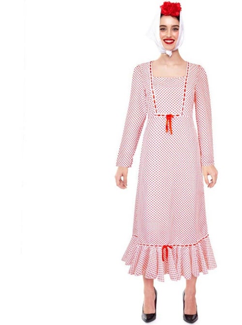 Costume classico da Chulapa a pois - Kiabi