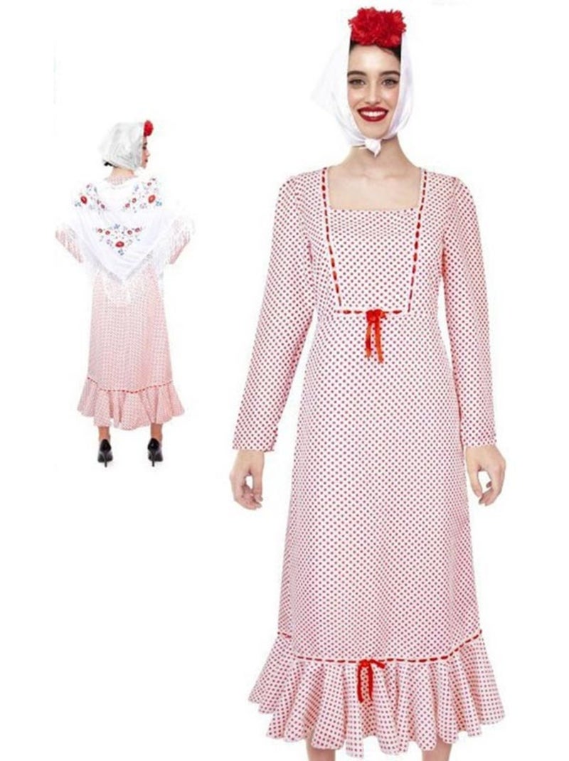 Costume classico da Chulapa a pois Multicolore - Kiabi