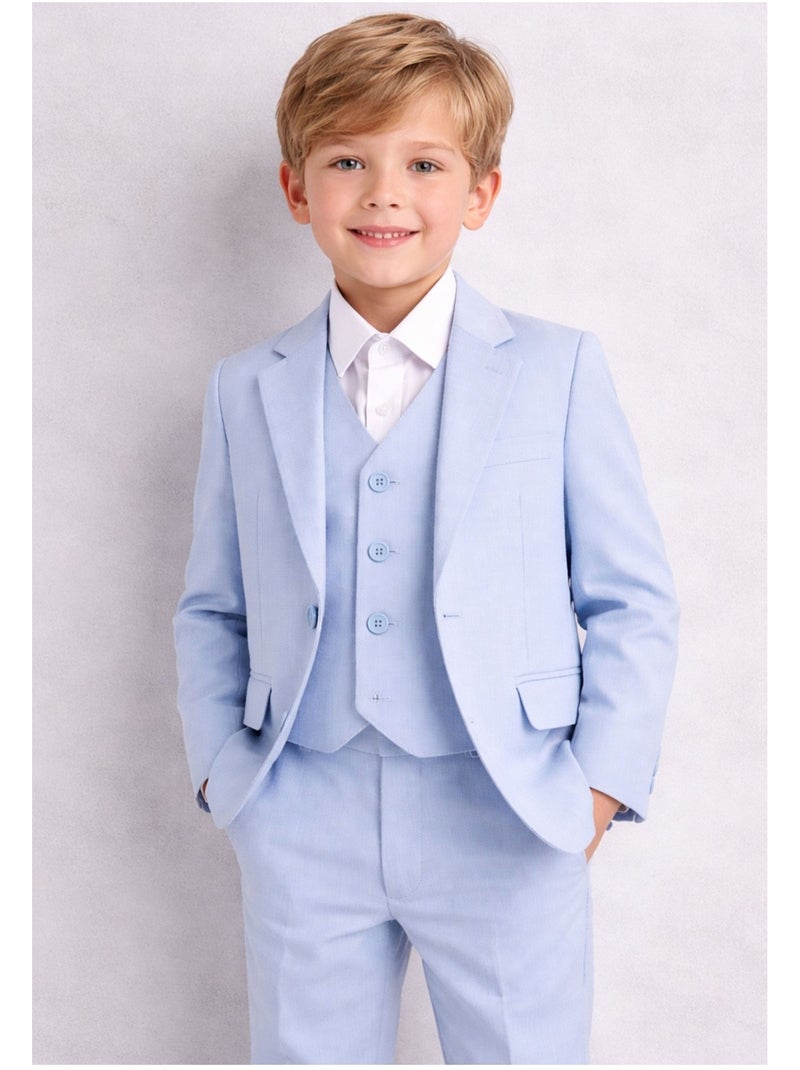 Costume completo da bambino Kebello Blu cielo - Kiabi