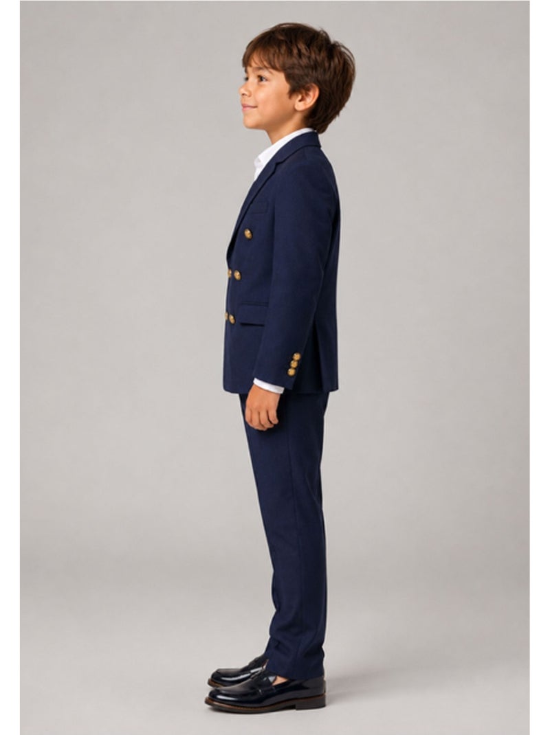 Costume completo da bambino Kebello Blu marino - Kiabi