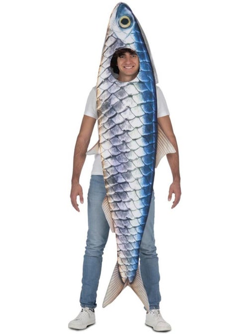 Costume completo da sardina con pinne - Kiabi