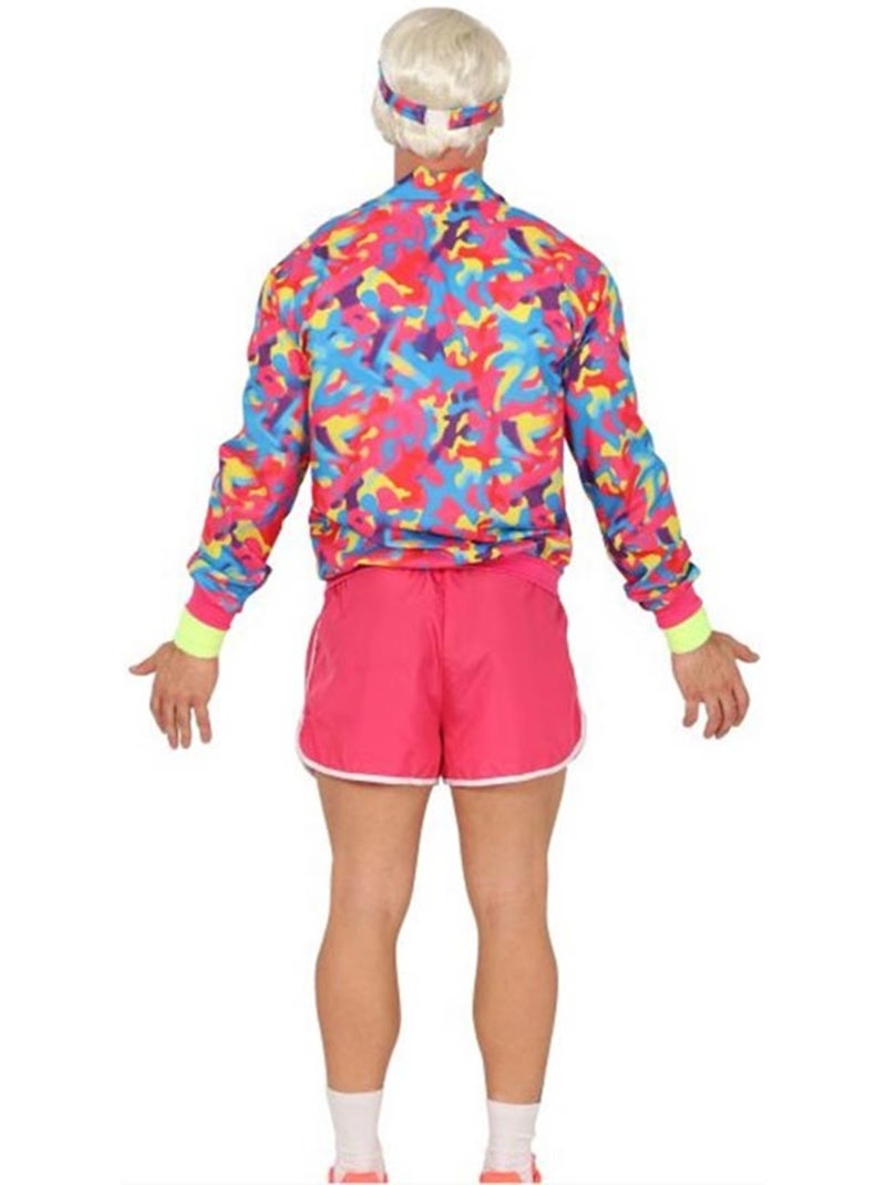 Costume da aerobica anni '80 Multicolore - Kiabi
