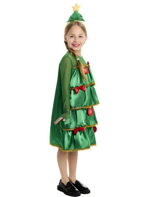 Costume da albero di Natale con volant e cerchietto - Kiabi