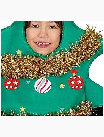 Costume da albero di Natale decorato con una stella