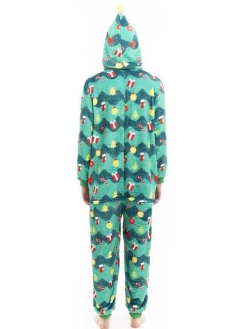 Costume da albero di Natale o pigiama con cappuccio - Kiabi