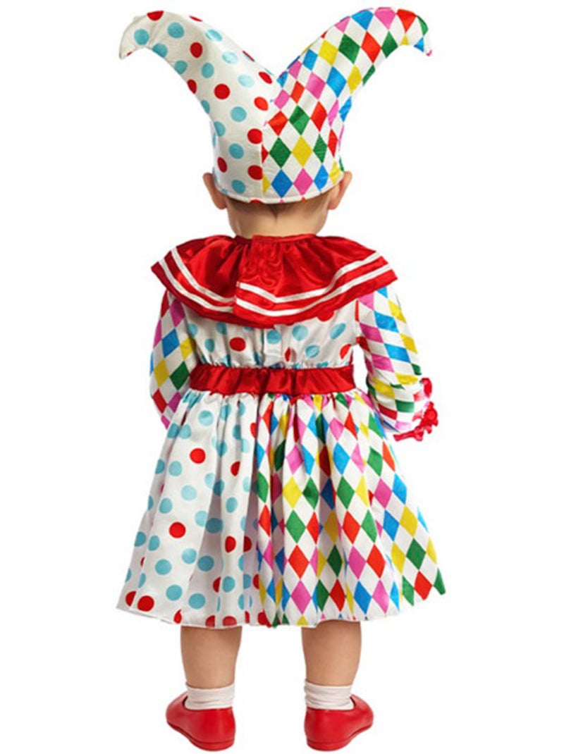 Costume da arlecchina colorata per bebè Multicolore - Kiabi