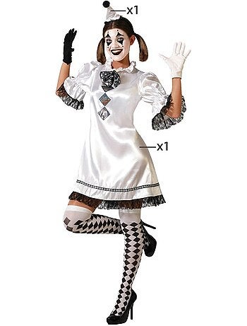 Costume da arlecchina da donna