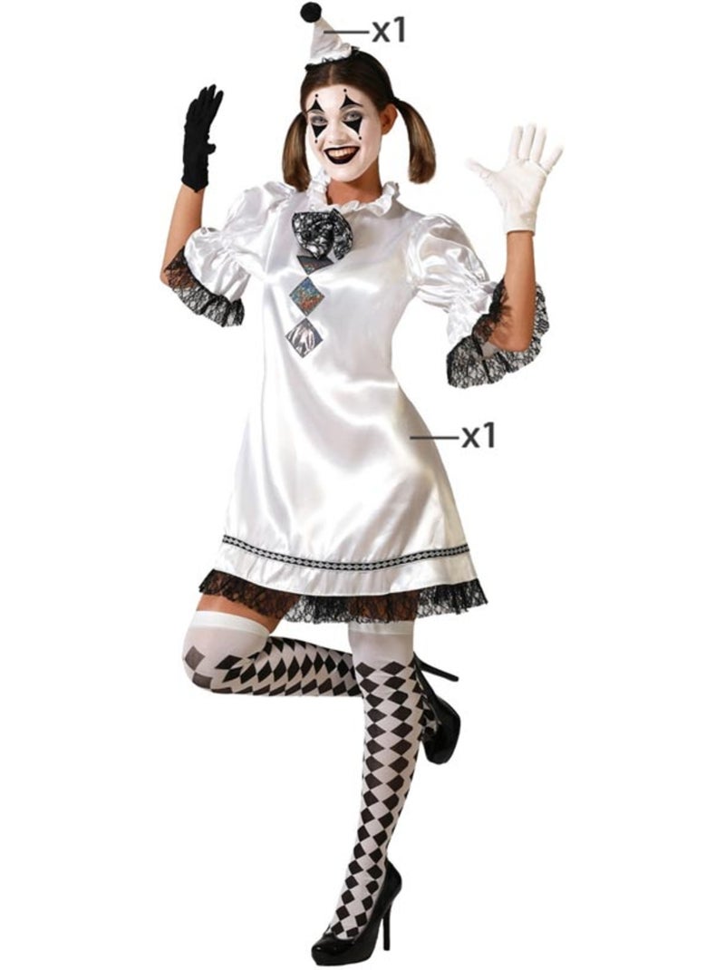 Costume da arlecchina da donna Multicolore - Kiabi