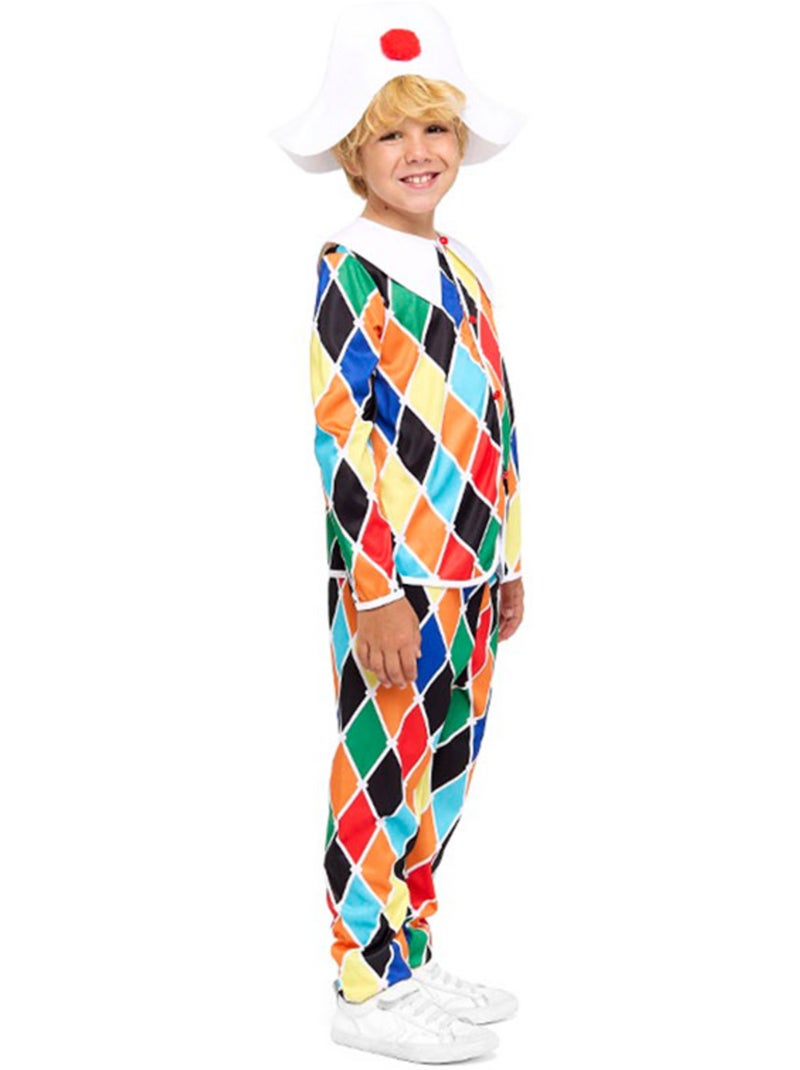 Costume da Arlecchino Multicolore - Kiabi
