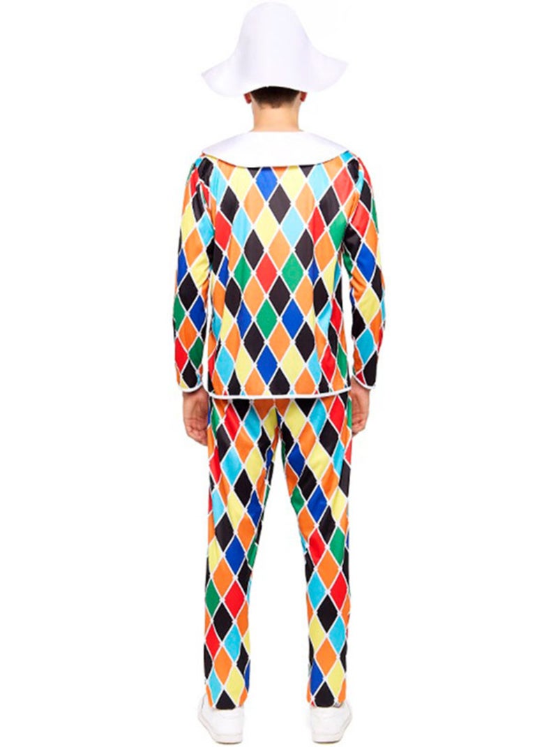 Costume da Arlecchino Multicolore - Kiabi