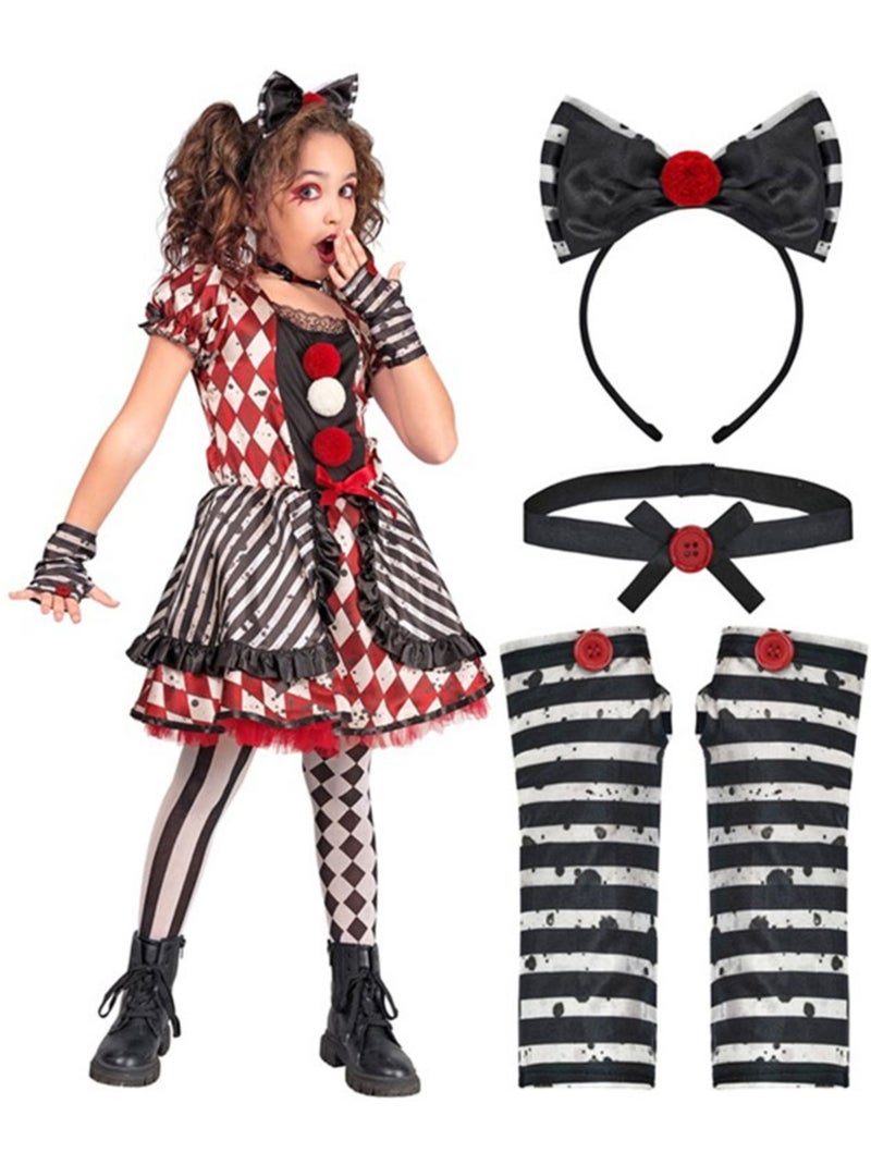 Costume da Arlecchino Sinistro Multicolore - Kiabi