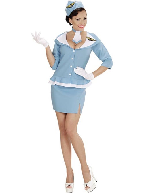 Costume da assistente di volo con cravatta - Kiabi