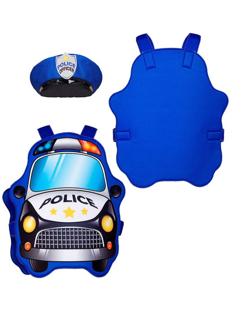 Costume da auto della polizia con cappello Multicolore - Kiabi