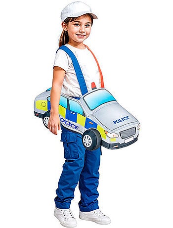 Costume da auto della polizia