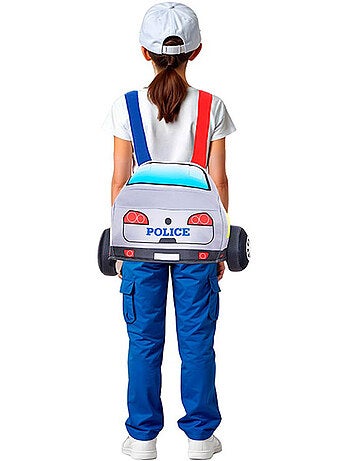 Costume da auto della polizia