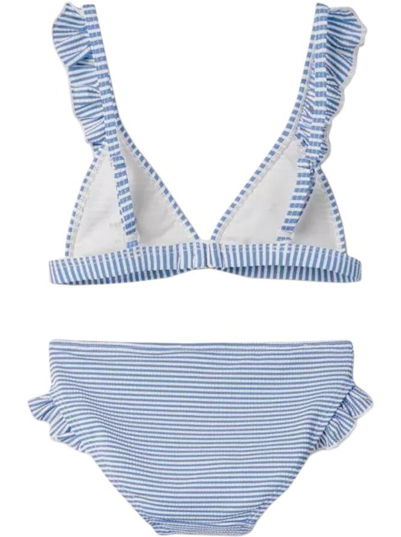 Costume da bagno 2 pezzi bambina Name It Blu - Kiabi