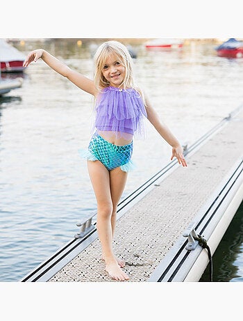 Costume da bagno 2 pezzi bambina sirena | great pretenders | great pretenders