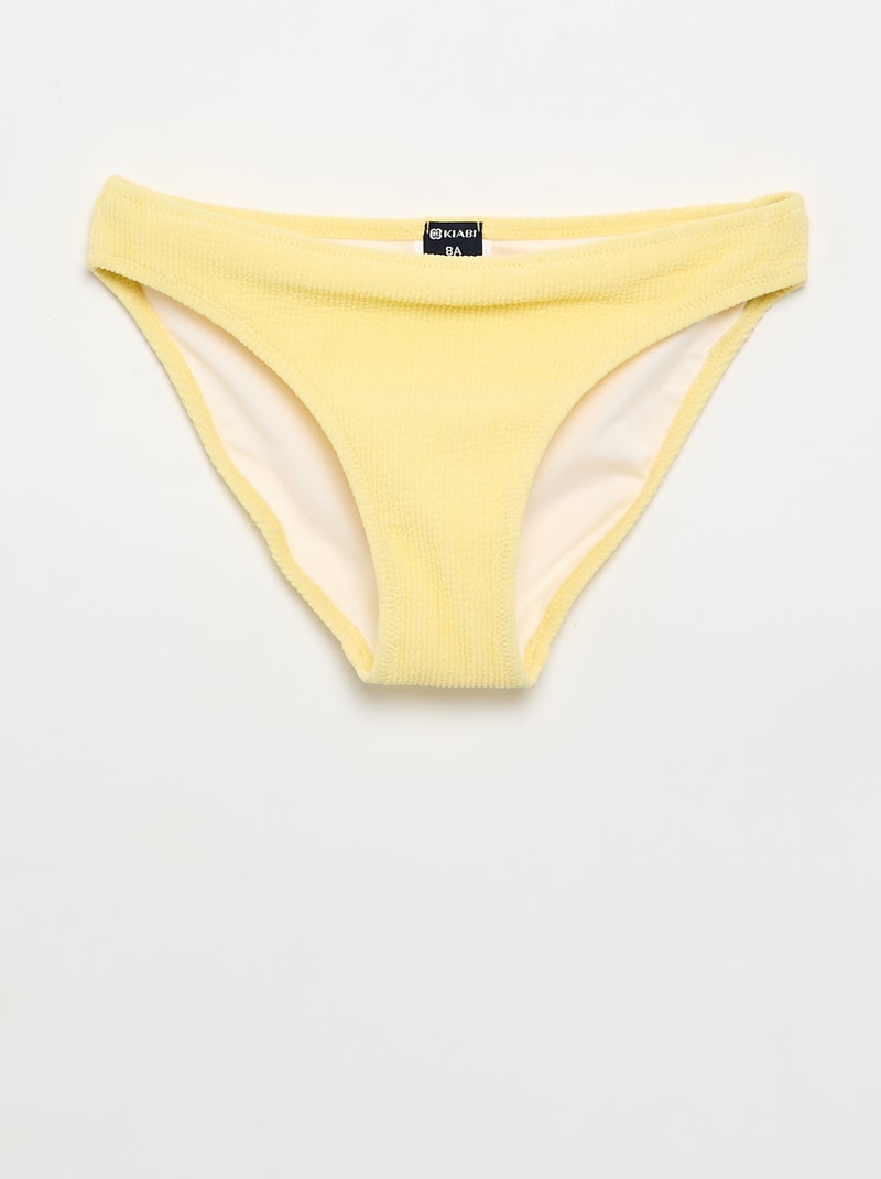 Costume da bagno 2 pezzi con fiocco Giallo - Kiabi